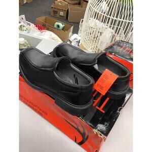 Deer stags men’s green point black dress shoes size 8 new from JCPenney